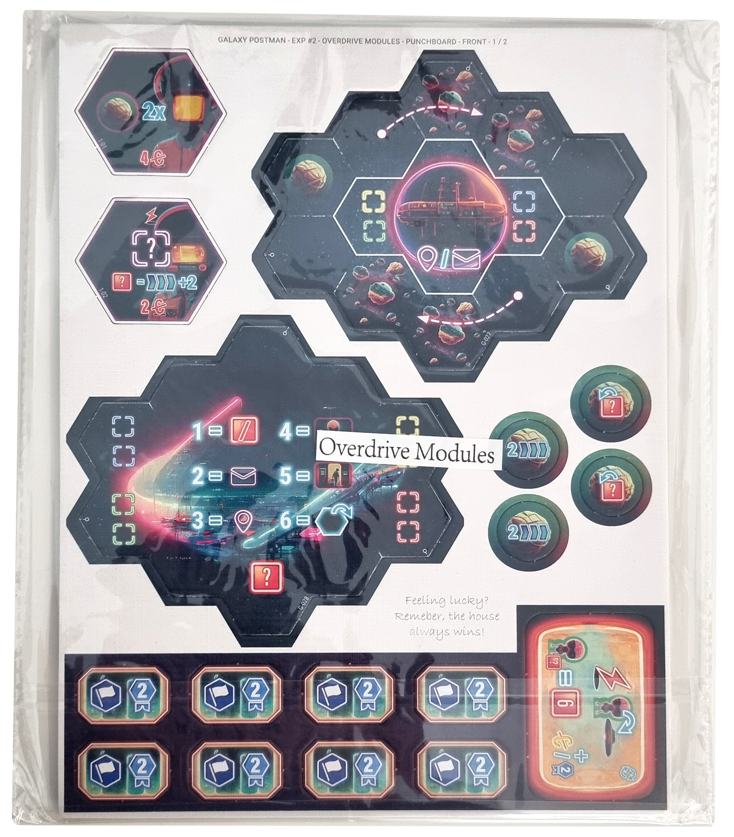 Galaxy Postman - Overdrive Modules- Ersatz-Punchboards