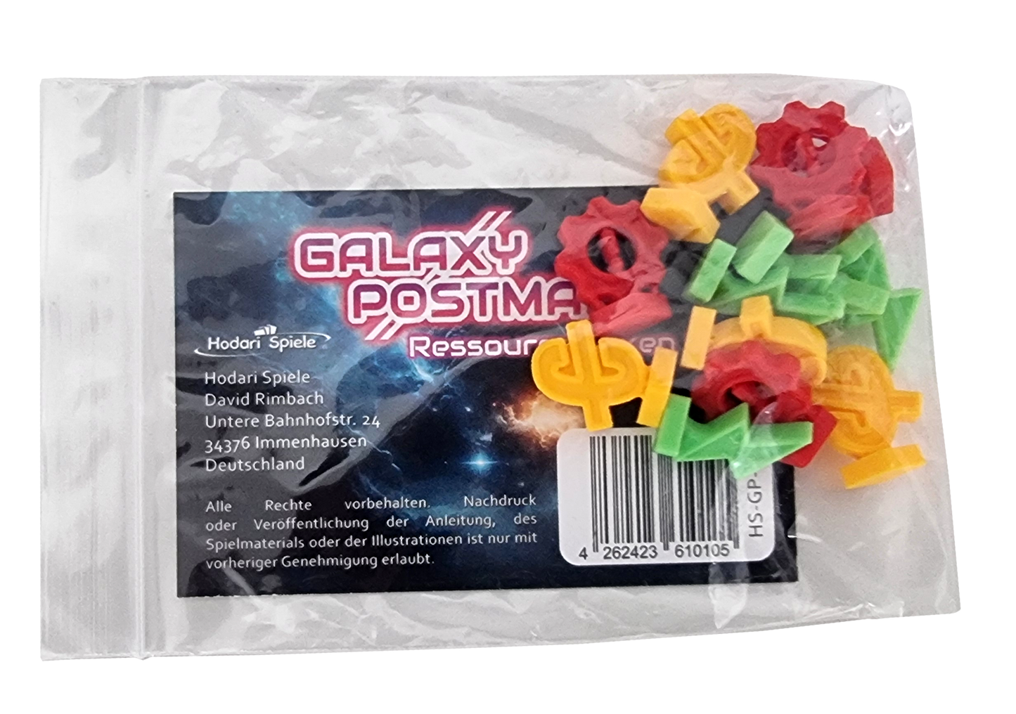 Galaxy Postman - Ressource Token Set