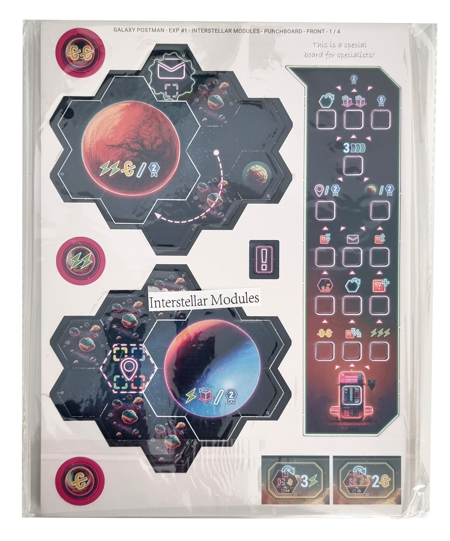 Galaxy Postman - Interstellar Modules- Ersatz-Punchboards