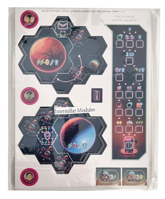 Galaxy Postman - Interstellar Modules- Ersatz-Punchboards