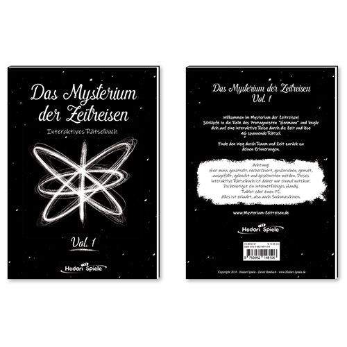 Das Mysterium der Zeitreisen - Interaktives Rätselbuch